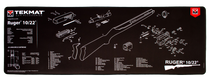Beck Tek, Llc (tekmat) Ruger 10-22, Tekmat R441022 Ultra44 Ruger 1022 Cleaning Mat