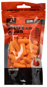 Walkers Game Ear Foam Ear Plugs, Wlkr  Gwpfp25bag    Foam Ear Plug 25pair Nrr32db