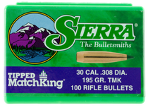Sierra 7795 Tipped MatchKing 30 Caliber .308 155 GR Tipped MatchKing 100 Box Sierra 7795 Tipped MatchKing 30 Caliber .308 155 GR Tipped MatchKing 100 Box