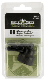 Uncle Mikes 18112 Mag Cap Swivel Set Mossberg 835 1   Black Steel