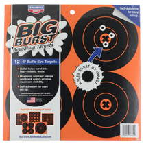 Birchwood Casey 36612 Big Burst 6   Bullseye Self-Adhesive 12 Pack Birchwood Casey 36612 Big Burst 6   Bullseye Self-Adhesive 12 Pack