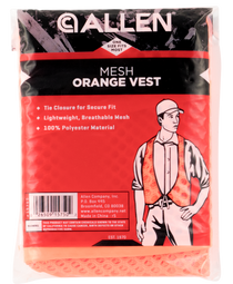 ALLEN 15750 SAFETY ORANGE MESH VEST ALLEN 15750 SAFETY ORANGE MESH VEST