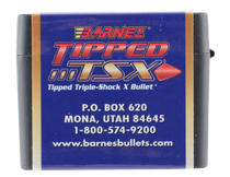 Barnes Bullets 30242 Tipped TSX 6.5mm .264 120 GR TTSX Boat Tail 50 Box Barnes Bullets 30242 Tipped TSX 6.5mm .264 120 GR TTSX Boat Tail 50 Box
