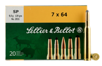 7x64mm Brenneke - Sellier & Bellot Rifle, S&b Sb764a   7x64       139 Sp