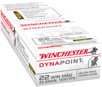 Winchester Ammo Usa, Win Usa22m     22win Mag  45 Dypt    50/40