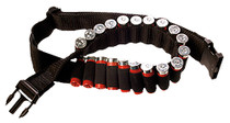 Bulldog WABS Adjustable 24 Shell Ammo Belt Nylon Black
