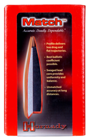 Hornady 3039  BULL .308 155BTHP MATCH 100