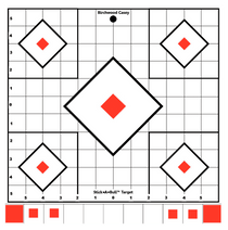 Birchwood Casey Stick-a-bull, Bir 33922 Stick-a-bull 12 Sightin             5pk