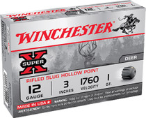 Winchester Ammo Super-x, Win X123rs15   Supx   12 ga       Slug Winchester Ammo Super-x, Win X123rs15   Supx   12 ga       Slug
