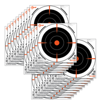 Allen Ez Aim, Allen 15246 Ezaim Paper 8in Bullseye 26 Pk