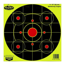 Birchwood Casey Dirty Bird, Bir 35925 Dirtybird 12  Yellow Bullseye      25pk Birchwood Casey Dirty Bird, Bir 35925 Dirtybird 12  Yellow Bullseye      25pk