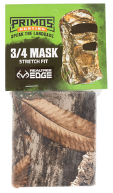 Primos Stretch Fit, Primos Ps6668 Stretch 3/4 Face Mask Rt Edge
