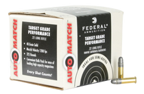 Federal AM22 Champion Training Auto Match 22 LR 40 gr Lead Round Nose 325 Per Box