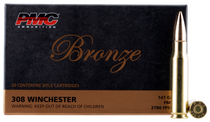 PMC Bronze, Pmc 308b     308    147 Fmj Tgt PMC Bronze, Pmc 308b     308    147 Fmj Tgt