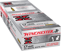 Winchester Ammo Super-x, Win X17hmr1    17hmr 20xtp       50/20