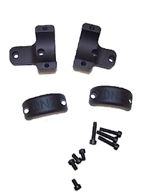 DNZ 701H2 Game Reaper 2 Scope Mount/Ring Combo Matte Black 1" Howa