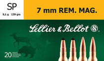 Sellier & Bellot Rifle, S&b Sb7b     7mm Mag    139 Sp              20/20