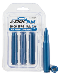A-Zoom 12329 Blue 380 ACP Firearm Training 5 PK Snap Caps for sale online 