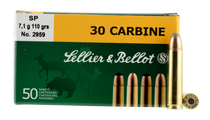 30 Carbine - Sellier & Bellot Rifle, S&b Sb30b    30 Car     110 Sp