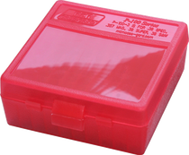 Mtm Case-gard, Mtm P100329  100rd Pstl Bx 38-357  Red