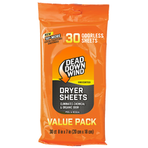 Dead Down Wind (arcus) , Ddw 113019  Dryer Sheets Value Pack Dead Down Wind (arcus) , Ddw 113019  Dryer Sheets Value Pack