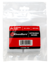 Kleen-bore Super Shooter, Kln P202 1.75" square .28-.35 Caliber (75pk)