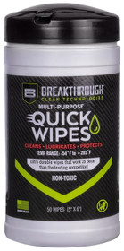 Breakthrough Clean BTCLPQW50 Quick Wipes 5" x 6" 50 Count Breakthrough Clean BTCLPQW50 Quick Wipes 5" x 6" 50 Count
