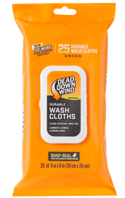 Dead Down Wind (arcus) Wash Cloths, Ddw 1355    Field Wash Clothes Value Pack Dead Down Wind (arcus) Wash Cloths, Ddw 1355    Field Wash Clothes Value Pack