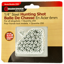 Marksman Marksman 3100, Mrk 3100     1/4in Steel Shot         250ct Marksman Marksman 3100, Mrk 3100     1/4in Steel Shot         250ct