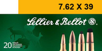 Sellier & Bellot Rifle, S&b Sb76239a       7.62x39 123 Fmj          20/30