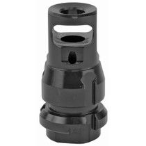 Dead Air Armament, Key Mount, Muzzle Brake, Black, 1/2 X 28 Threads, .38 Bore Dead Air Armament, Key Mount, Muzzle Brake, Black, 1/2 X 28 Threads, .38 Bore