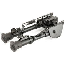 Leapers, Inc. - UTG, Tactical Op Bipod, Fits Picatinny Rail or Swivel Stud, 6.1" - 7.9", SWAT/ Combat Profile with Adjustable Height, Black Leapers, Inc. - UTG, Tactical Op Bipod, Fits Picatinny Rail or Swivel Stud, 6.1" - 7.9", SWAT/ Combat Profile with Adjustable Height, Black