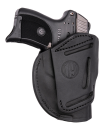 1791 Gunleather 4WH1VTGR 4-Way IWB/OWB Size 01 Vintage Leather Belt Clip Fits 1911 3-4" Right Hand