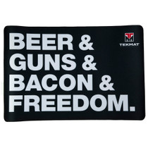 Tekmat Mat Beer/guns/bacon & Freedom Tekmat Mat Beer/guns/bacon & Freedom