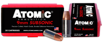Atomic Pistol, Atomic 00438 9mm         147 Subsonic        50/10