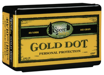 Speer Bullets Gold Dot, Speer 4397      Bull .400 165 Gdhp            100 Speer Bullets Gold Dot, Speer 4397      Bull .400 165 Gdhp            100