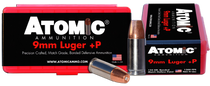 Atomic Pistol, Atomic 00454 9mm         124 Match Hp        20/10