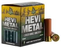 HEVI-Metal HS38002 Hevi-Metal Longer Range 12 Gauge 3" 1 1/4 oz 1500 fps 2 Shot HEVI-Metal HS38002 Hevi-Metal Longer Range 12 Gauge 3" 1 1/4 oz 1500 fps 2 Shot