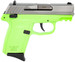 SCCY Industries , SCCY Cpx-1ttlgg3 9mm Tt Slide Lime Grip - 10r