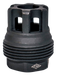 Yankee Hill 4401MB28 sRx QD Mini Muzzle Brake Black Phosphate Steel with 1/2"-28 tpi, 9mm, 1.10" OAL & 9.375" Diameter for sRx Adapters