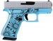 Glock G43x, Glk Ux4350204frdaisyblue Sc G43x 9m 3.41  10r Cera