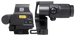 Eotech HHSSTC HHSSTC EXPS & G33 Magnifier Matte Black 1x/3x 1.20" x 0.85" 1 MOA Red Dot/68 MOA Ring