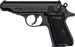 Walther Arms 4796030 PP  32 ACP 8+1 3.90" Black Steel Barrel, Black Serrated Steel Slide, Black Aluminum Frame w/Beavertail, Textured Polymer Grip