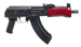 Century Arms HG2137PRN Draco Mini 7.62x39mm 30+1 7.75" Black Threaded Barrel, Black Steel Stamped Metal Receiver, Black Polymer Grip, Red Wood Handguard, Right Hand
