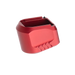 Tyrant CNC TDMPMAGEXFSRED  Magazine Extension Fits S&W M&P 9/40 5rd Compatible w/ Full-Size M&P 1.0/2.0 frames Red Aluminum
