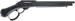 Rossi 95P454131 R95  454 Casull 4+1 13.25" Black Cerakote Steel Barrel, Black Cerakote Steel Frame, Picatinny Rail