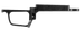 Mdt Sporting Goods Inc 110134BLK Bottom Metal CORE Fits Ruger American Black Metal