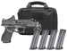 Springfield Armory EC9409BCOMP15PAC Echelon Comp Gear Pac 9mm Luger 15+1 4" Black Melonite Ported Barrel & Steel Integrated Compensator/Optic Ready/Serrated Slide with Viridian RFX-11 Green Dot