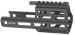KDG STR5-MK2-010 SRX3 MK2 3" STRIBOG RAIL EXT BLK