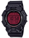 GSHOCK GD010BBR1CR   DIGITAL MOVEMENT  BLK/RED